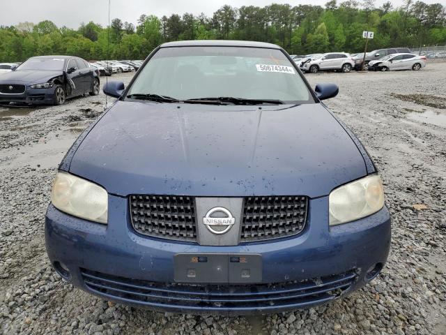 3N1CB51D15L521523 - 2005 NISSAN SENTRA 1.8 BLUE photo 5