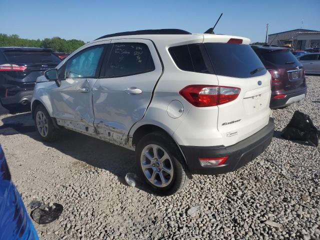 MAJ6S3GL5LC339156 - 2020 FORD ECOSPORT SE WHITE photo 2