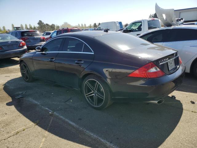 WDDDJ72X48A129677 - 2008 MERCEDES-BENZ CLS 550 BLACK photo 2