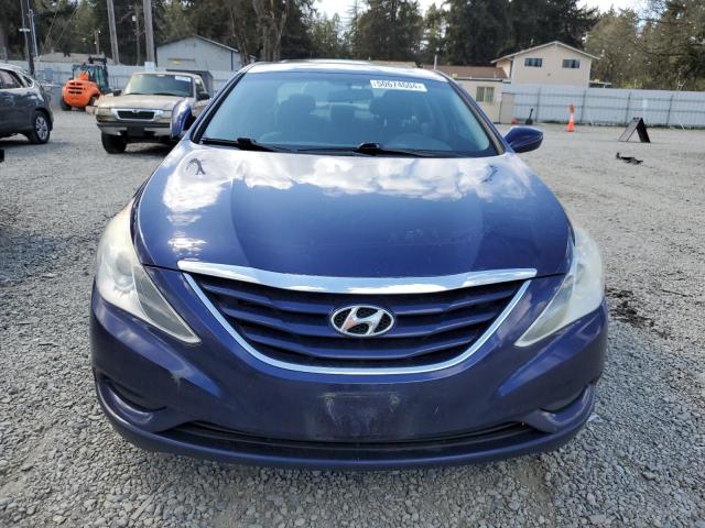 5NPEB4AC7BH051453 - 2011 HYUNDAI SONATA GLS BLUE photo 5