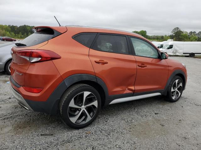 KM8J33A28HU527247 - 2017 HYUNDAI TUCSON LIMITED ORANGE photo 3