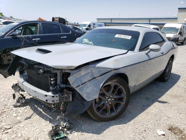 2C3CDZKG2MH677377 - 2021 DODGE CHALLENGER GT GRAY photo 1