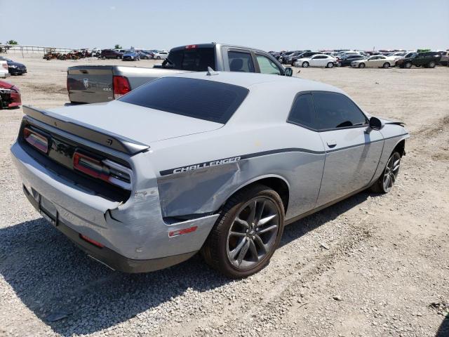 2C3CDZKG2MH677377 - 2021 DODGE CHALLENGER GT GRAY photo 3