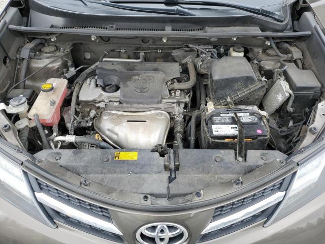 2T3RFREV7EW155775 - 2014 TOYOTA RAV4 XLE TAN photo 12