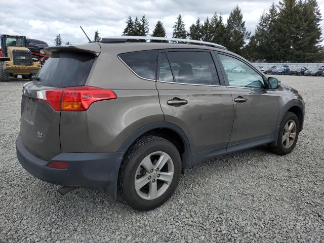 2T3RFREV7EW155775 - 2014 TOYOTA RAV4 XLE TAN photo 3