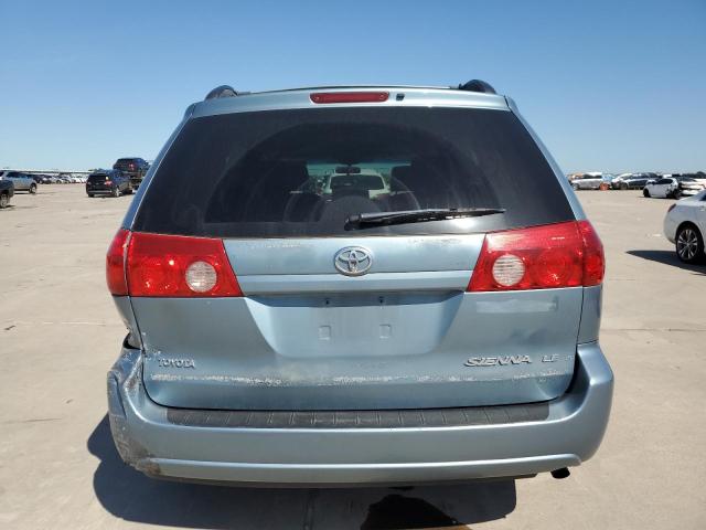 5TDZA23C46S388541 - 2006 TOYOTA SIENNA CE BLUE photo 6