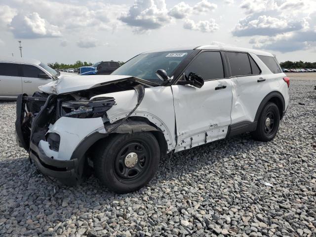 1FM5K8AW2MNA14746 - 2021 FORD EXPLORER POLICE INTERCEPTOR 白色 照片 1
