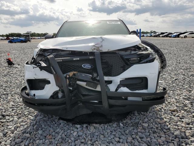 1FM5K8AW2MNA14746 - 2021 FORD EXPLORER POLICE INTERCEPTOR 白色 照片 5