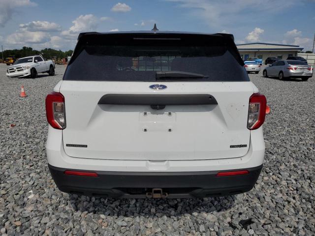 1FM5K8AW2MNA14746 - 2021 FORD EXPLORER POLICE INTERCEPTOR 白色 照片 6