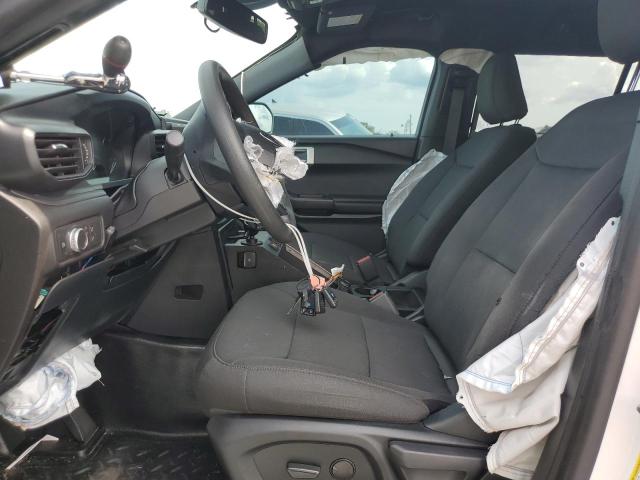 1FM5K8AW2MNA14746 - 2021 FORD EXPLORER POLICE INTERCEPTOR 白色 照片 7