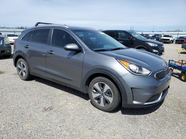 KNDCB3LCXH5058873 - 2017 KIA NIRO FE GRAY photo 4