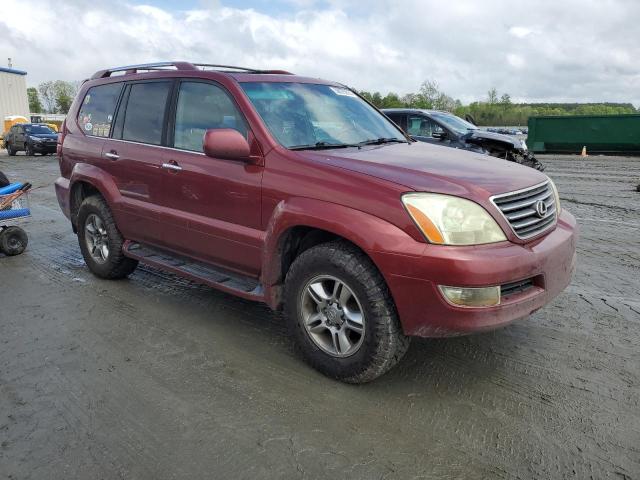 JTJBT20X880153937 - 2008 LEXUS GX 470 BURGUNDY photo 4