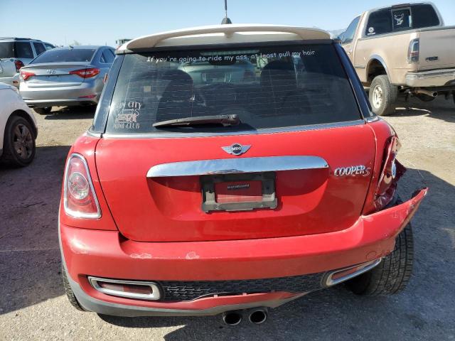 WMWSV3C57BTY21436 - 2011 MINI COOPER S RED photo 6