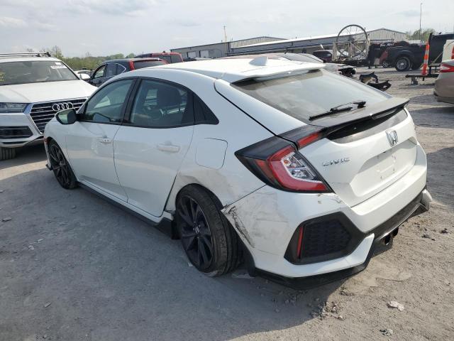 SHHFK7H99JU232517 - 2018 HONDA CIVIC SPORT TOURING WHITE photo 2