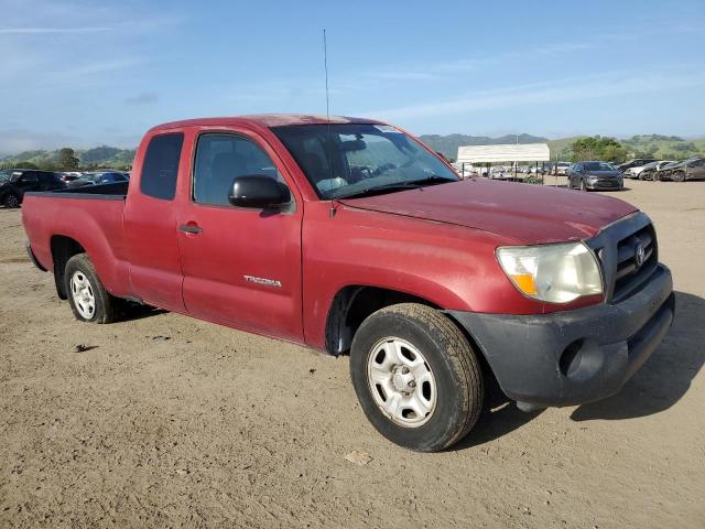 5TETX22N76Z238580 - 2006 TOYOTA TACOMA ACCESS CAB RED photo 4