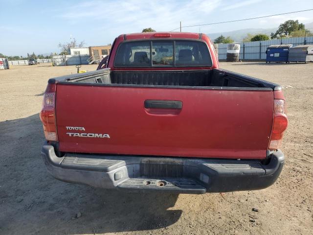 5TETX22N76Z238580 - 2006 TOYOTA TACOMA ACCESS CAB წითელი ფოტო 6