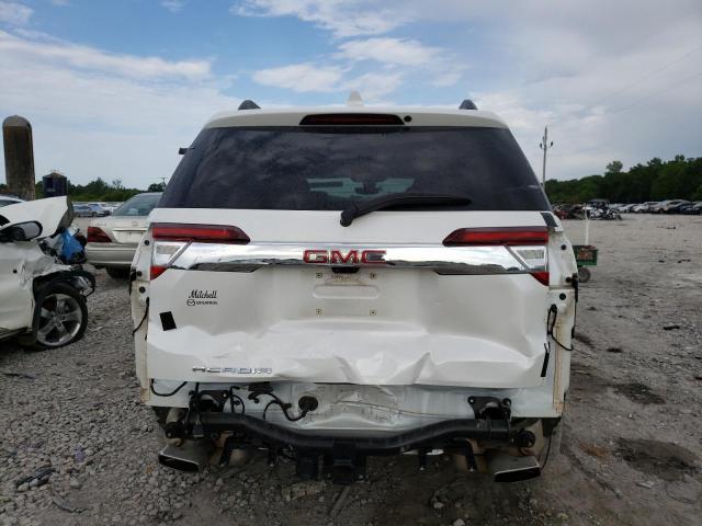 1GKKNPLS0MZ100895 - 2021 GMC ACADIA DENALI WHITE photo 6