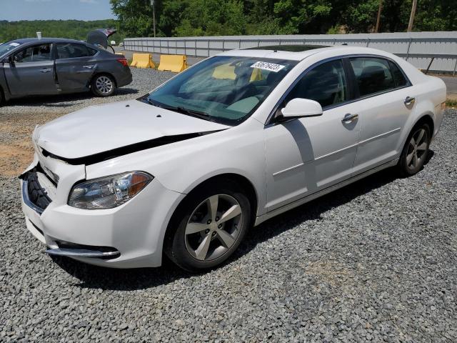 1G1ZC5E02CF167295 - 2012 CHEVROLET MALIBU 1LT WHITE photo 1
