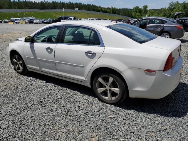 1G1ZC5E02CF167295 - 2012 CHEVROLET MALIBU 1LT WHITE photo 2