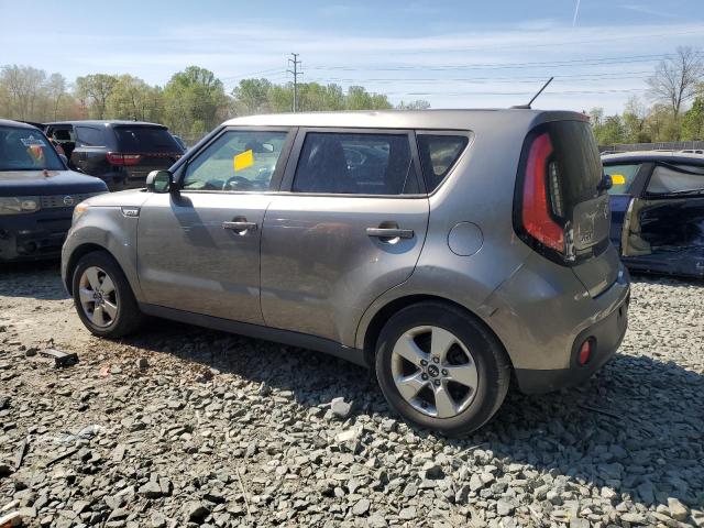 KNDJN2A28H7457532 - 2017 KIA SOUL GRAY photo 2