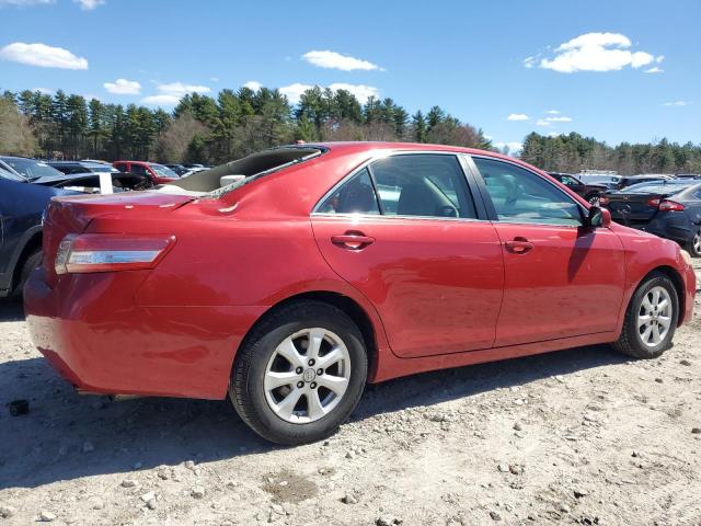 4T1BF3EK5AU103035 - 2010 TOYOTA CAMRY BASE RED photo 3