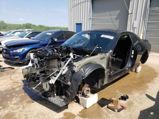 2C3CDZFJ0NH140661 - 2022 DODGE CHALLENGER R/T SCAT PACK BLACK photo 1