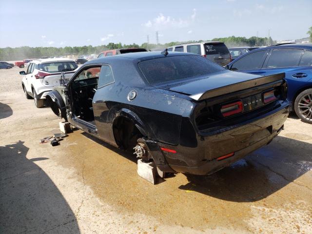 2C3CDZFJ0NH140661 - 2022 DODGE CHALLENGER R/T SCAT PACK BLACK photo 2