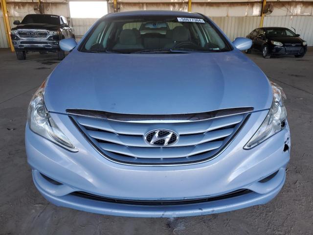 5NPEB4AC1CH438940 - 2012 HYUNDAI SONATA GLS BLUE photo 5