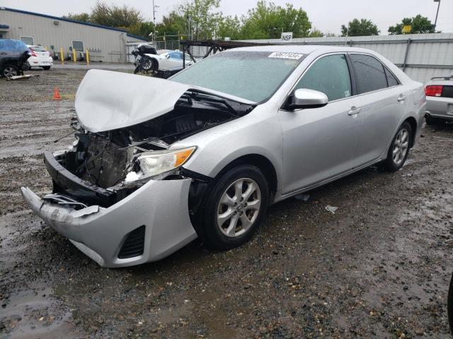 4T1BF1FK3CU088573 - 2012 TOYOTA CAMRY BASE SILVER photo 1