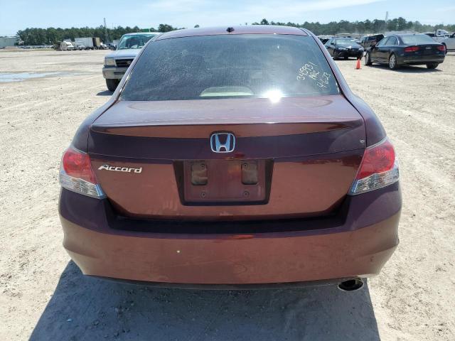 1HGCP2F82AA016487 - 2010 HONDA ACCORD EXL MAROON photo 6