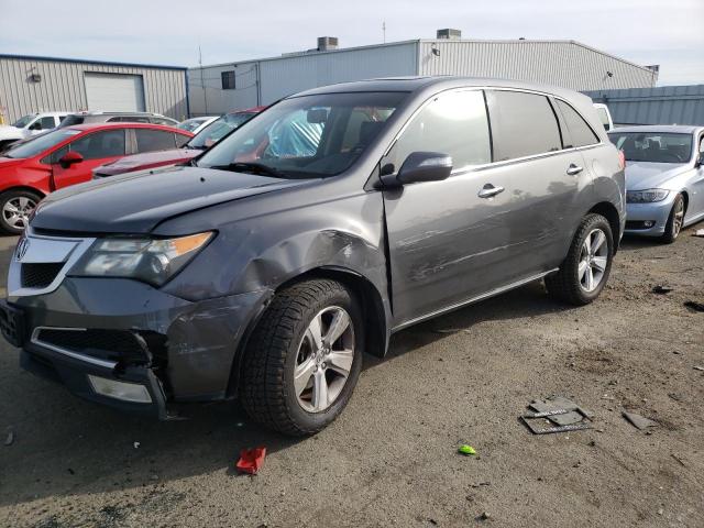 2HNYD2H22BH520539 - 2011 ACURA MDX GRAY photo 1