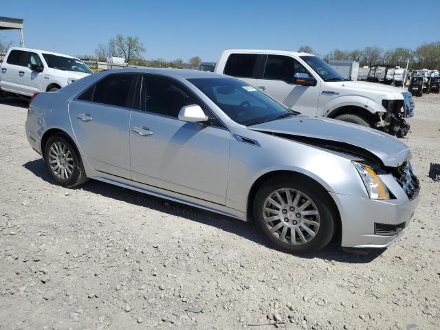 1G6DE5E5XD0105951 - 2013 CADILLAC CTS LUXURY COLLECTION SILVER photo 4