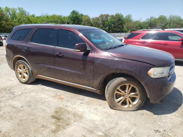 1C4RDJDG9CC163256 - 2012 DODGE DURANGO CREW PURPLE photo 4