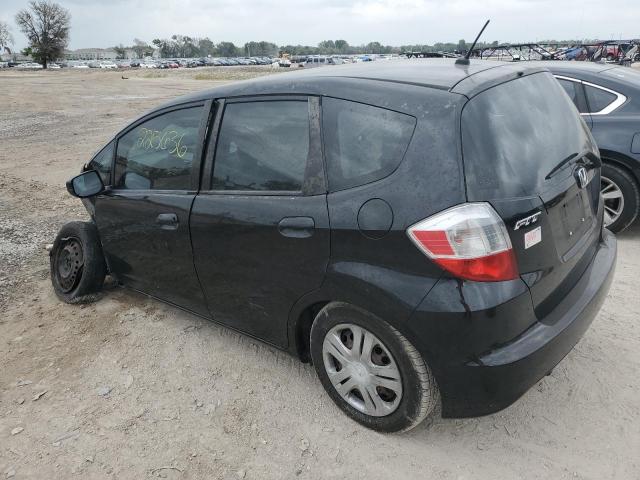 JHMGE8H38BS007071 - 2011 HONDA FIT BLACK photo 2