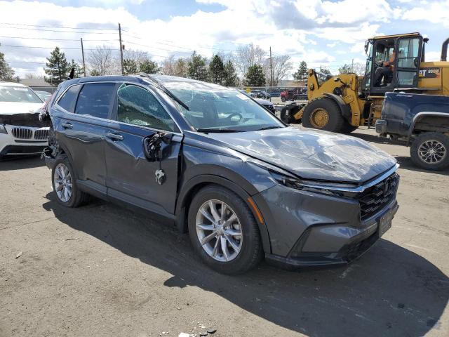 2HKRS4H4XRH456460 - 2024 HONDA CR-V EX GRAY photo 4