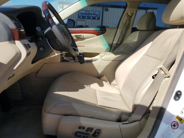 JTHGL46F275014941 - 2007 LEXUS LS 460L WHITE photo 7