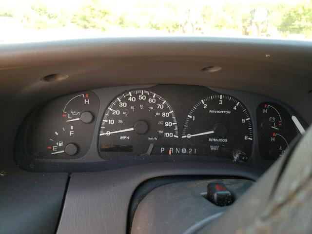 5LMFU28R02LJ07587 - 2002 LINCOLN NAVIGATOR შავი ფოტო 9