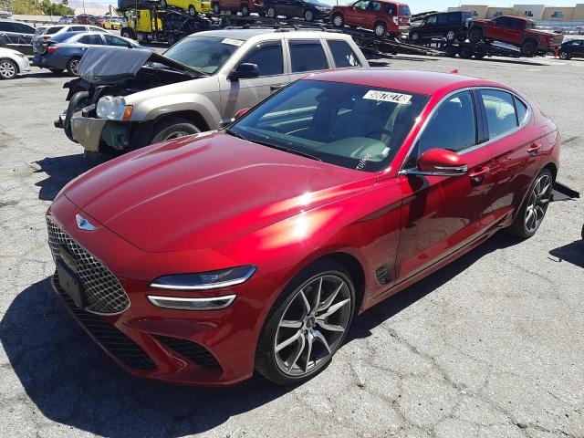 KMTG34TA6PU122013 - 2023 GENESIS G70 BASE RED photo 1