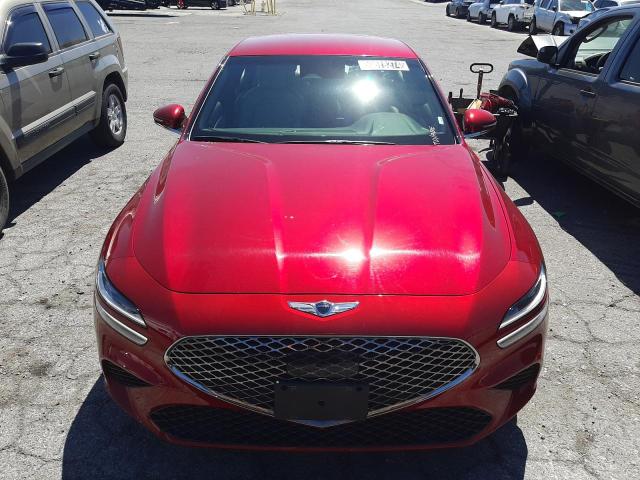 KMTG34TA6PU122013 - 2023 GENESIS G70 BASE RED photo 5