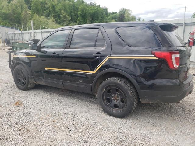 1FM5K8AR5JGA46259 - 2018 FORD EXPLORER POLICE INTERCEPTOR BLACK photo 2