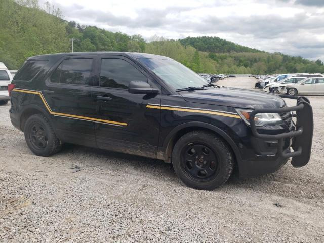 1FM5K8AR5JGA46259 - 2018 FORD EXPLORER POLICE INTERCEPTOR BLACK photo 4