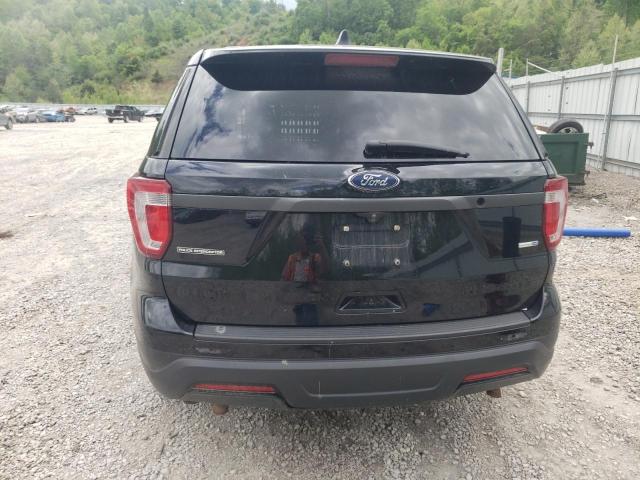 1FM5K8AR5JGA46259 - 2018 FORD EXPLORER POLICE INTERCEPTOR BLACK photo 6