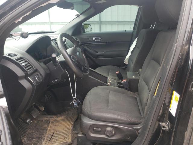 1FM5K8AR5JGA46259 - 2018 FORD EXPLORER POLICE INTERCEPTOR BLACK photo 7