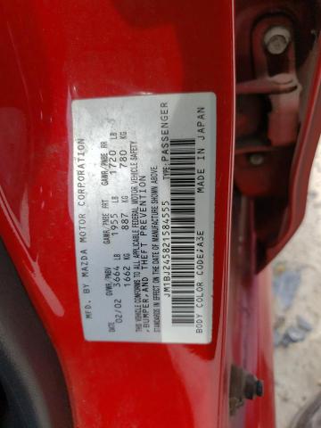 JM1BJ245821584555 - 2002 MAZDA PROTEGE PR5 红色 照片 13