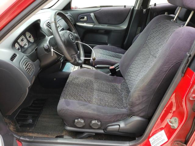 JM1BJ245821584555 - 2002 MAZDA PROTEGE PR5 红色 照片 7