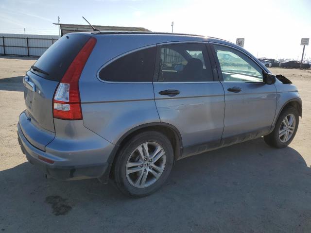 5J6RE3H52BL055555 - 2011 HONDA CR-V EX BLUE photo 3