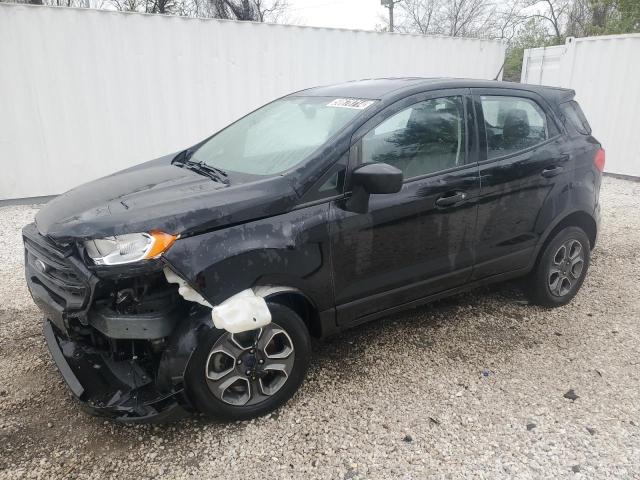 MAJ6P1SL3JC158633 - 2018 FORD ECOSPORT S BLACK photo 1