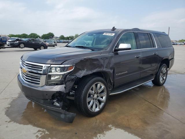 1GNSCJKC0GR128345 - 2016 CHEVROLET SUBURBAN C1500 LTZ BLACK photo 1