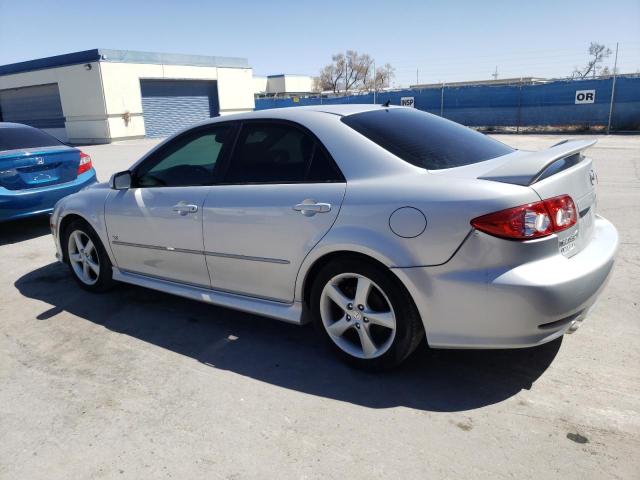 1YVHP80DX45N81283 - 2004 MAZDA 6 S SILVER photo 2