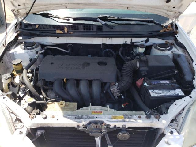 2T1KR32EX7C666193 - 2007 TOYOTA COROLLA MA XR WHITE photo 11